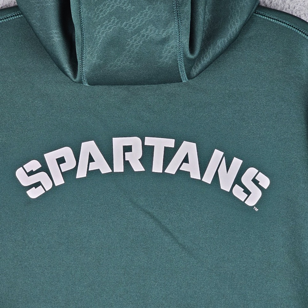 Michigan State Spartans Hoodie Mens XL Therma Fit Nike NCAA Football Sports - Picture 3 of 10